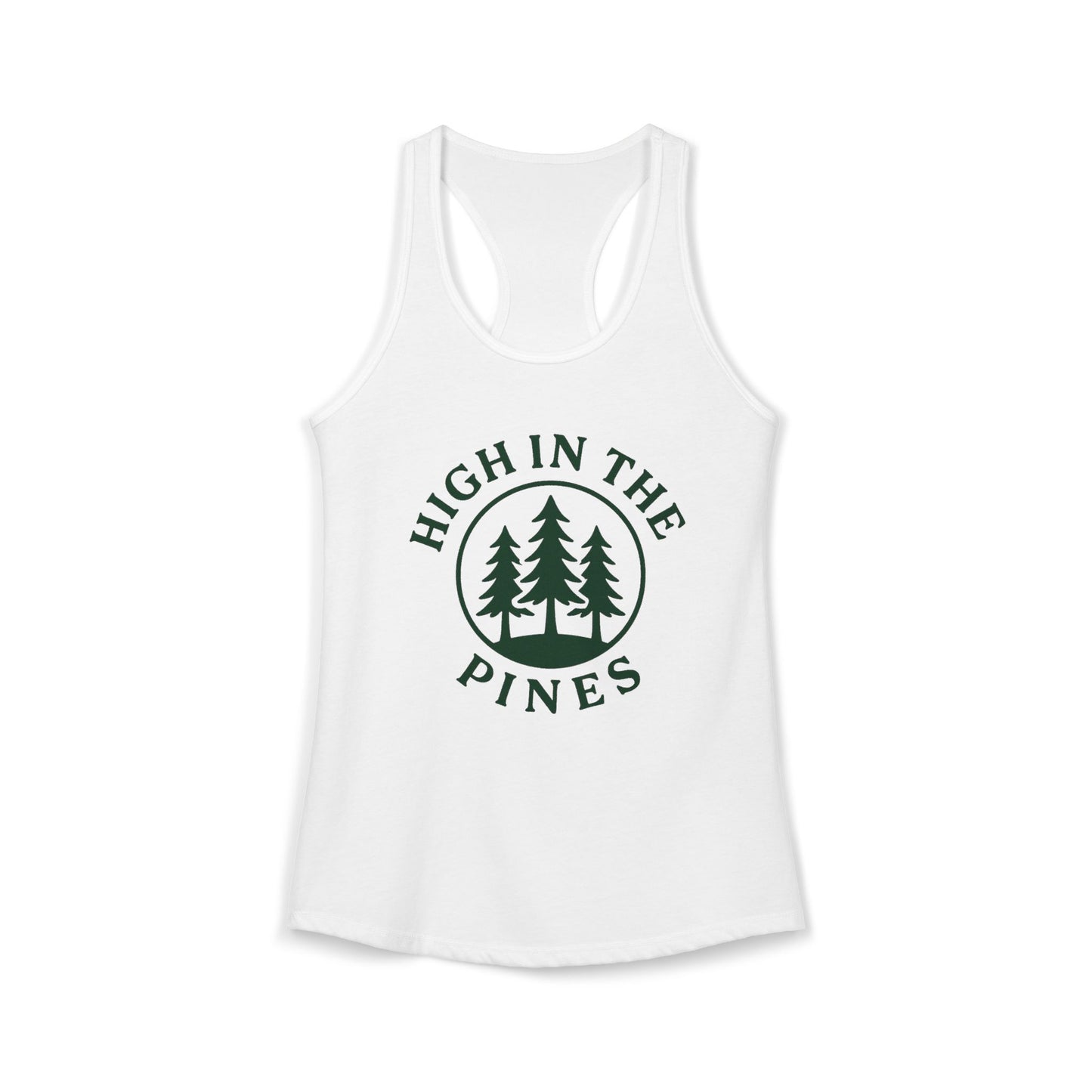Live High. Run Free. Racerback Tank