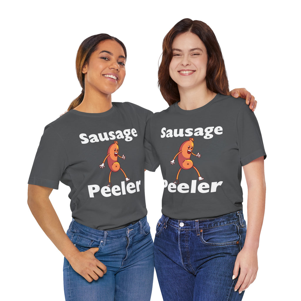 Sausage Peeler: Suckin skin Tee
