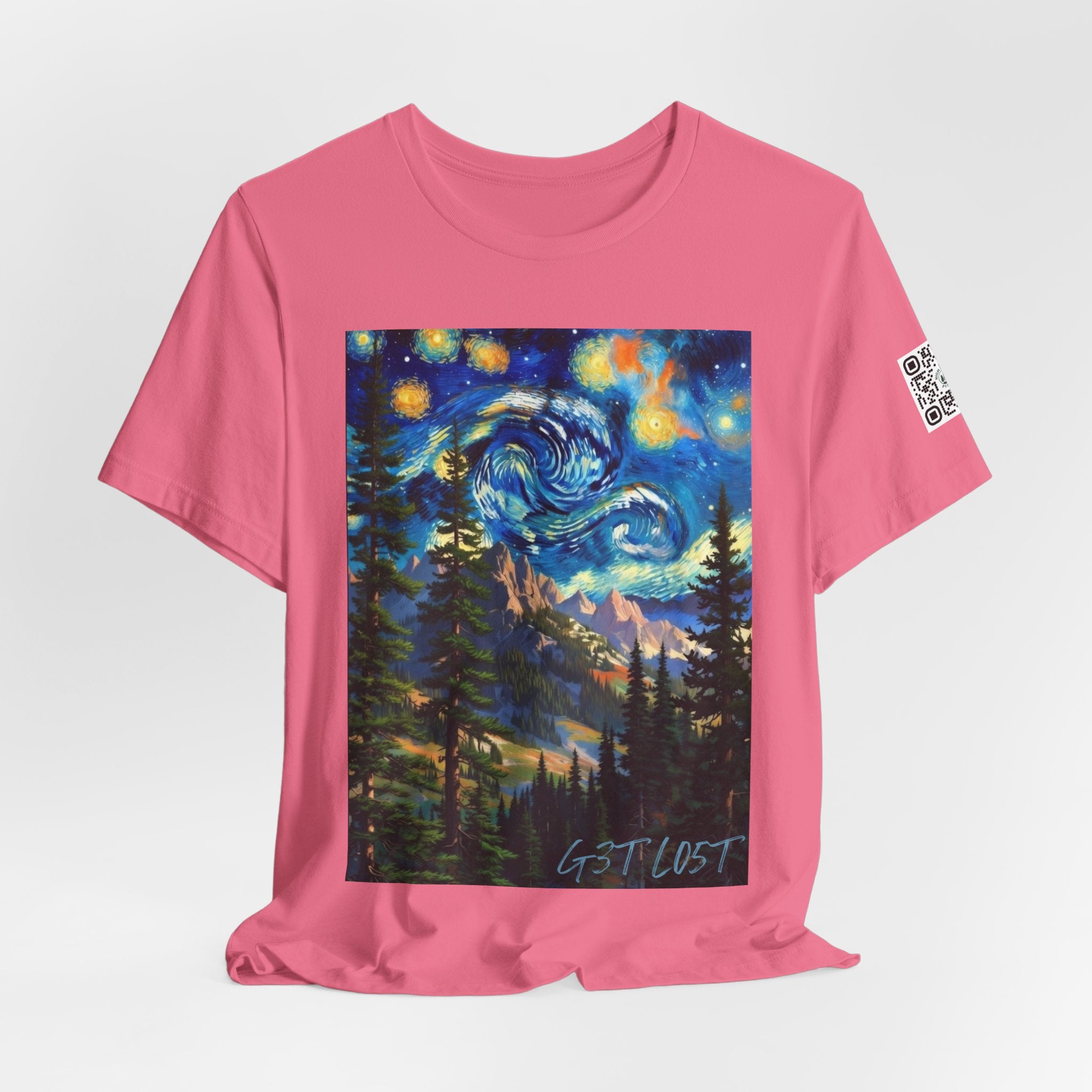 Starry Night Mountain Trip T-Shirt: Because Regular Night Skies Are for Amateurs