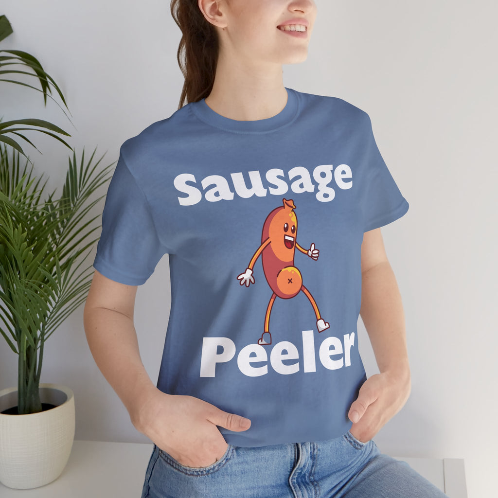 Sausage Peeler: Suckin skin Tee