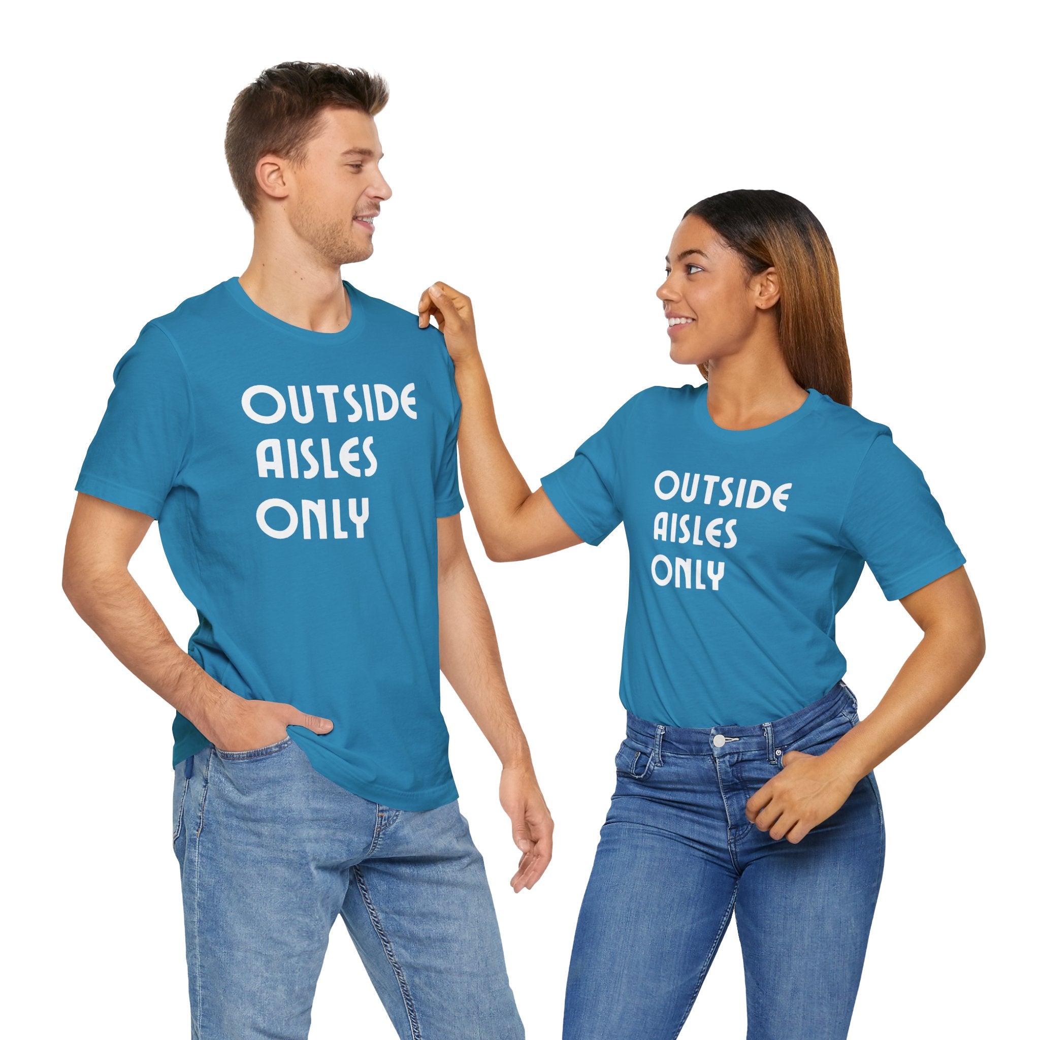 Outside Aisles Only Grocery Guru Tee