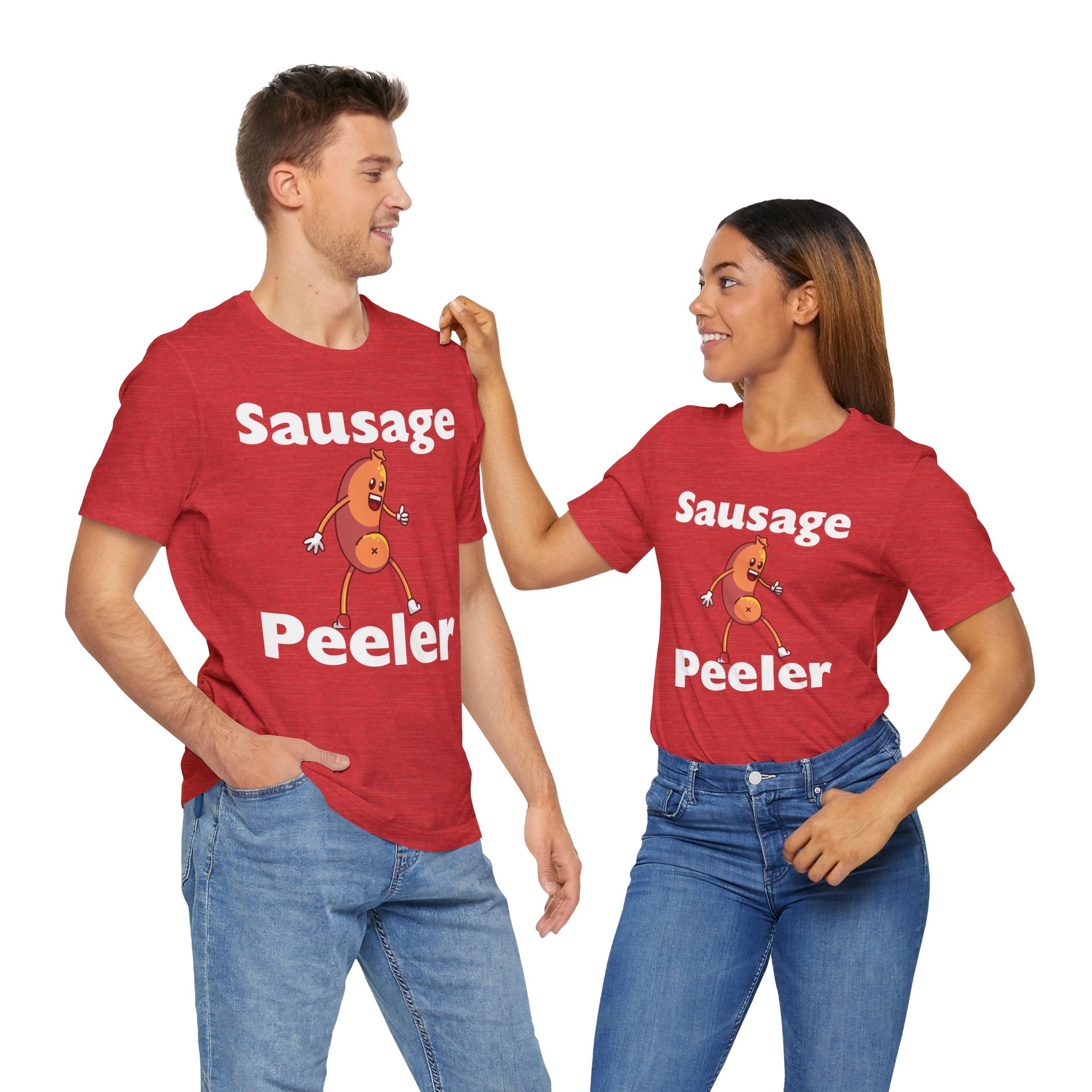 Sausage Peeler: Suckin skin Tee