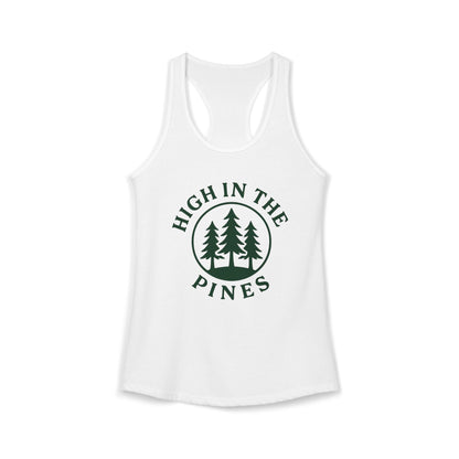 Live High. Run Free. Racerback Tank