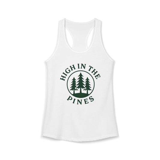 Live High. Run Free. Racerback Tank