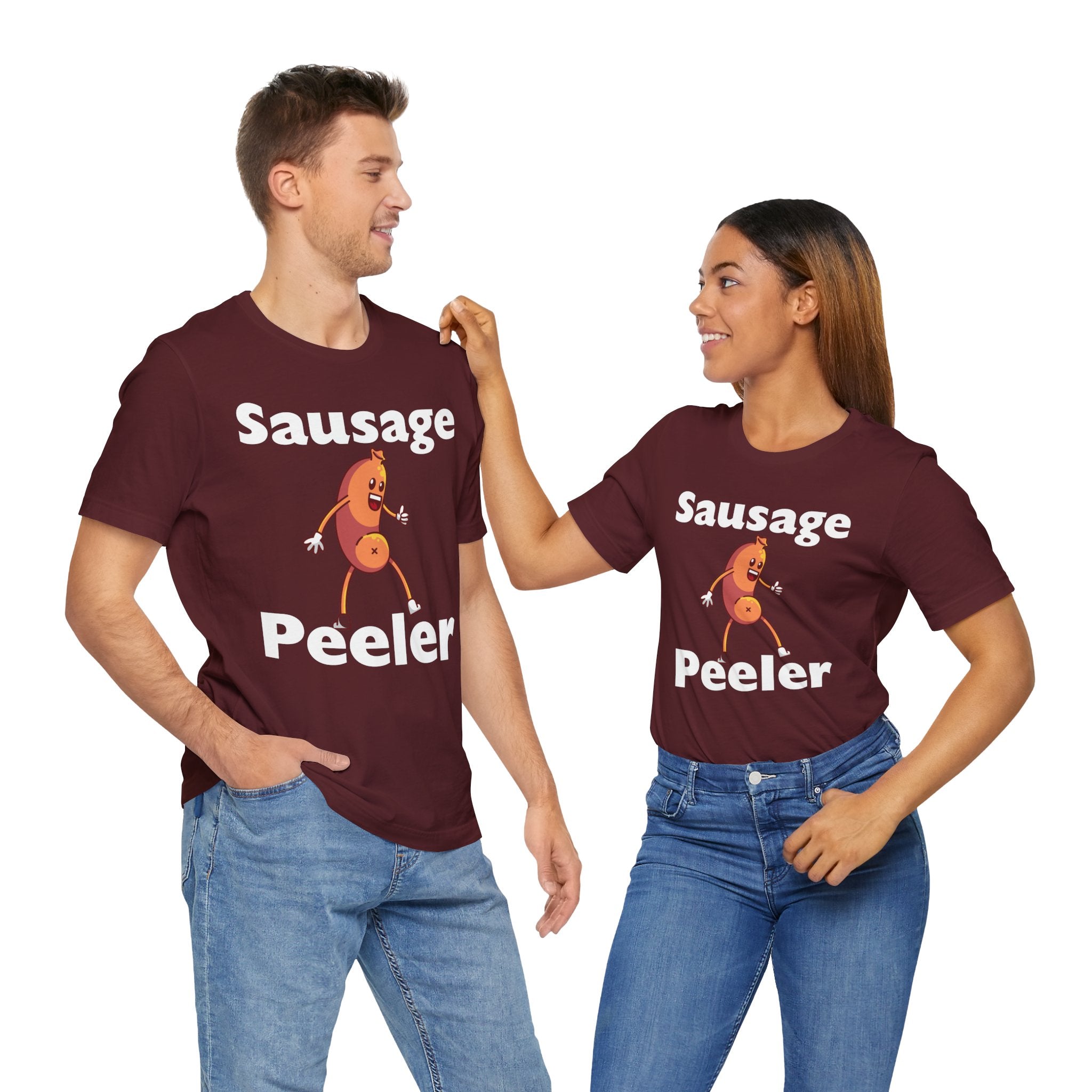 Sausage Peeler: Suckin skin Tee