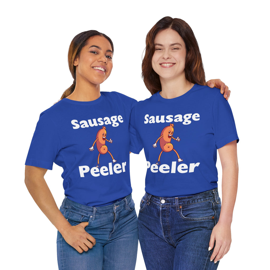 Sausage Peeler: Suckin skin Tee