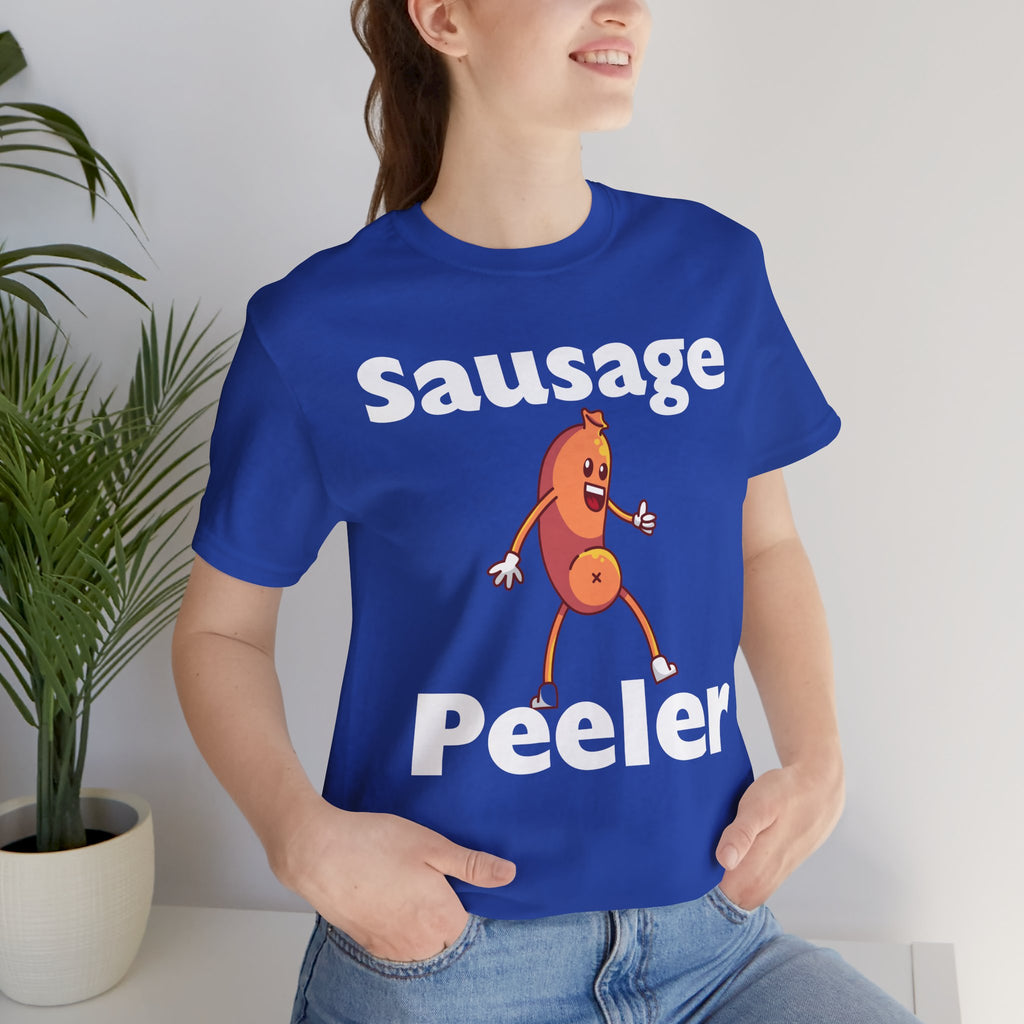 Sausage Peeler: Suckin skin Tee