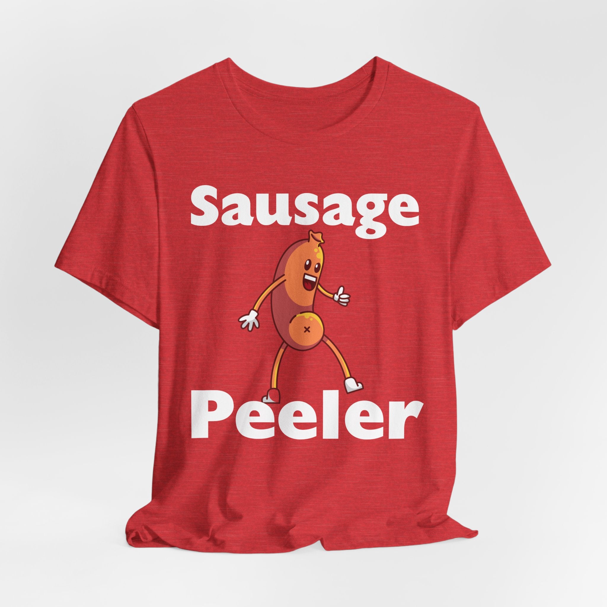 Sausage Peeler: Suckin skin Tee