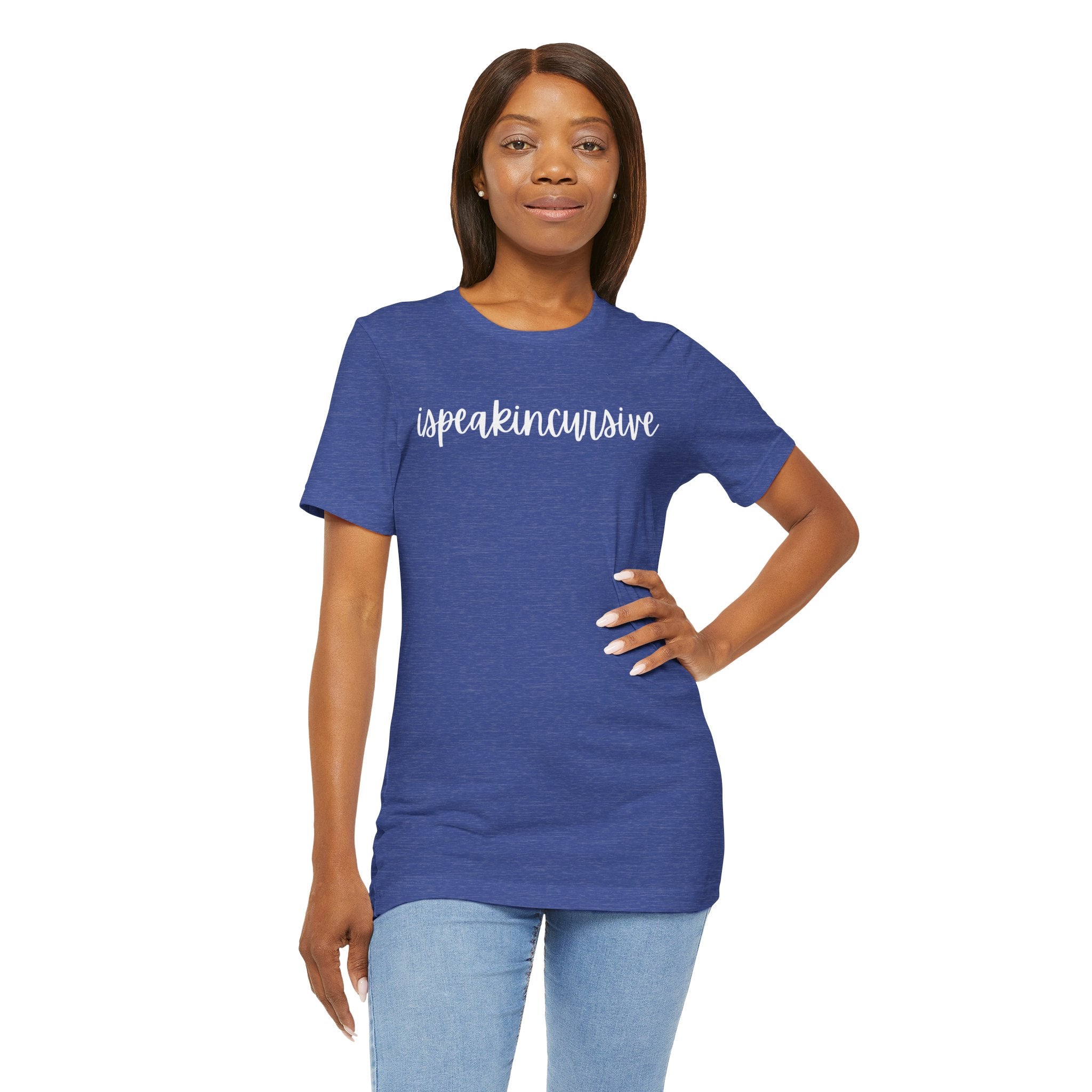 ISpeakInCursive Tee