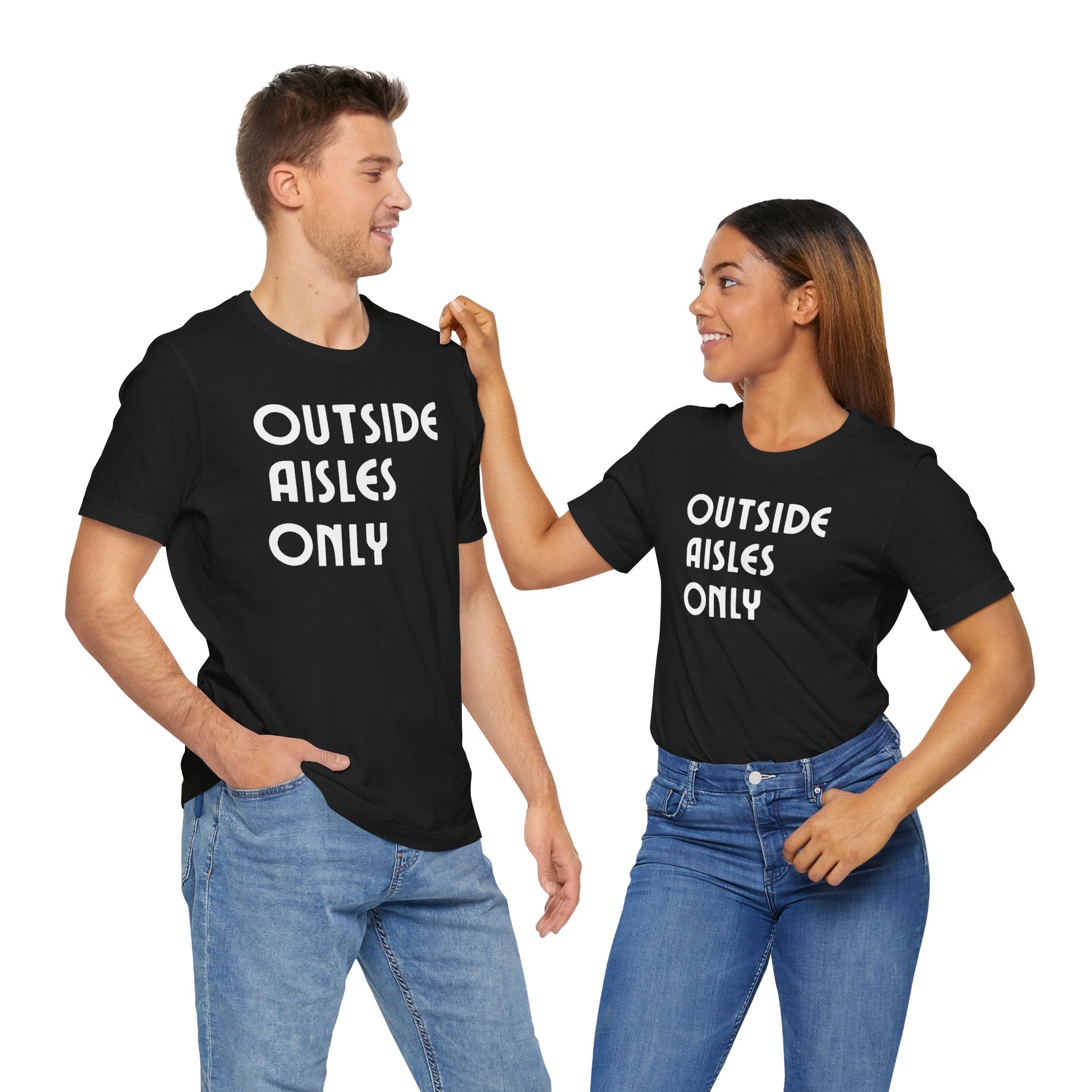Outside Aisles Only Grocery Guru Tee