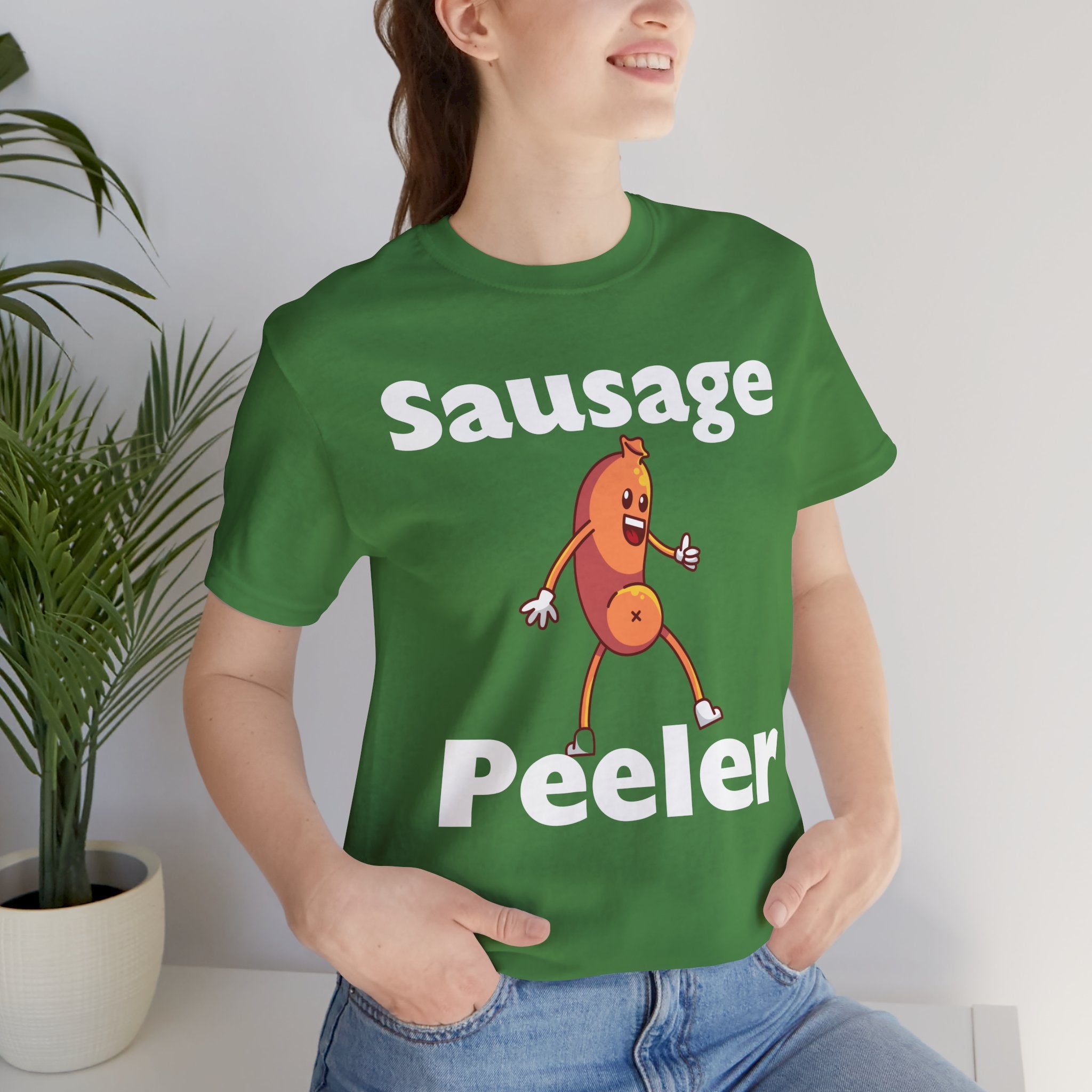 Sausage Peeler: Suckin skin Tee