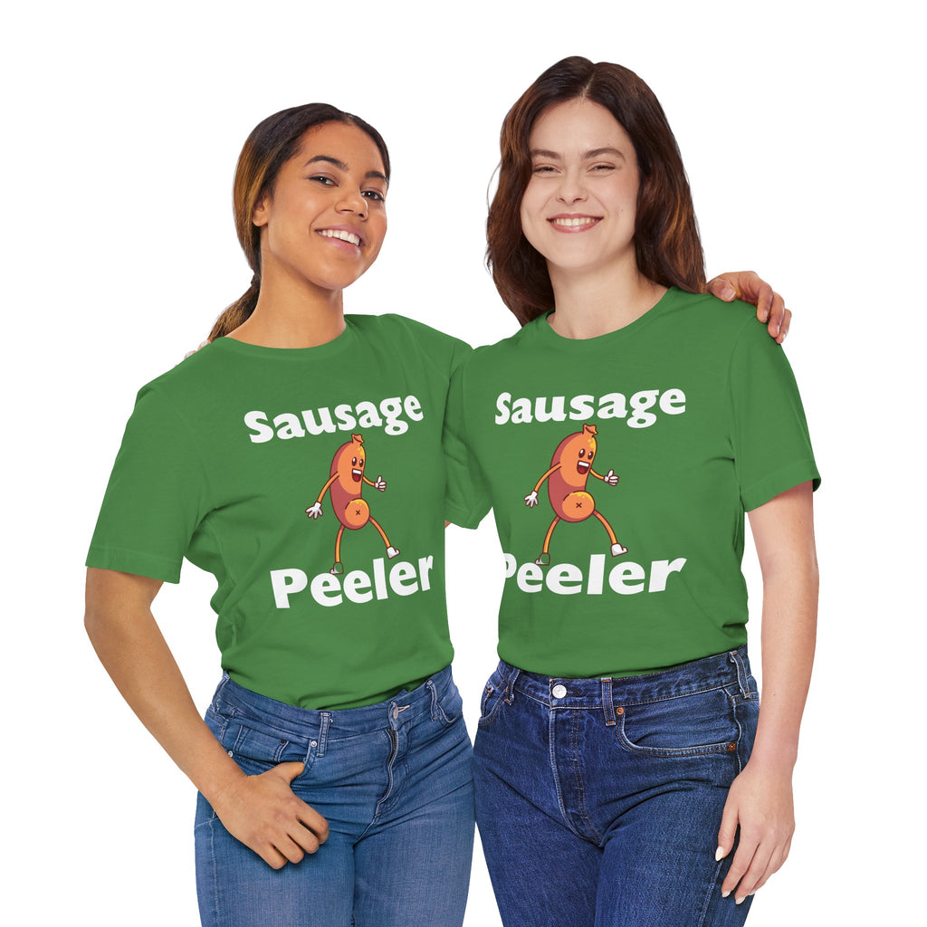 Sausage Peeler: Suckin skin Tee