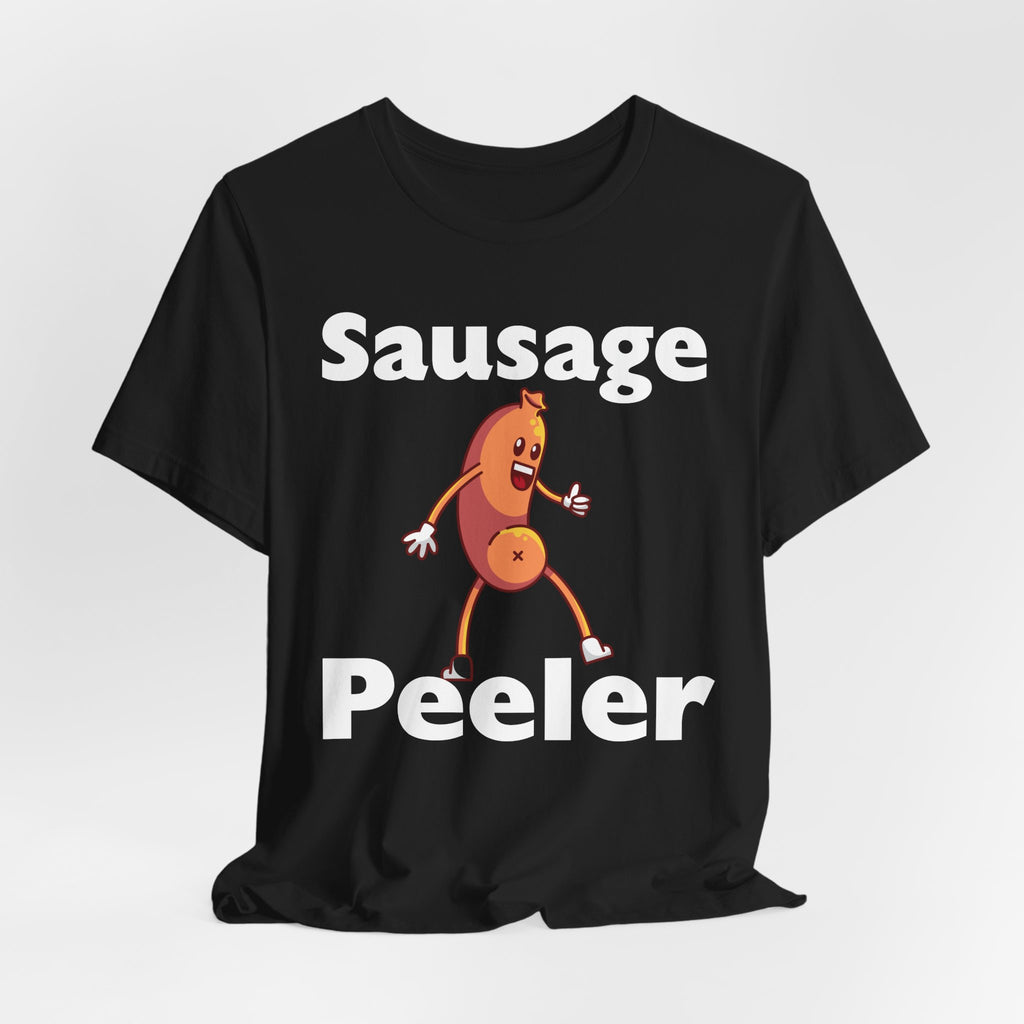 Sausage Peeler: Suckin skin Tee