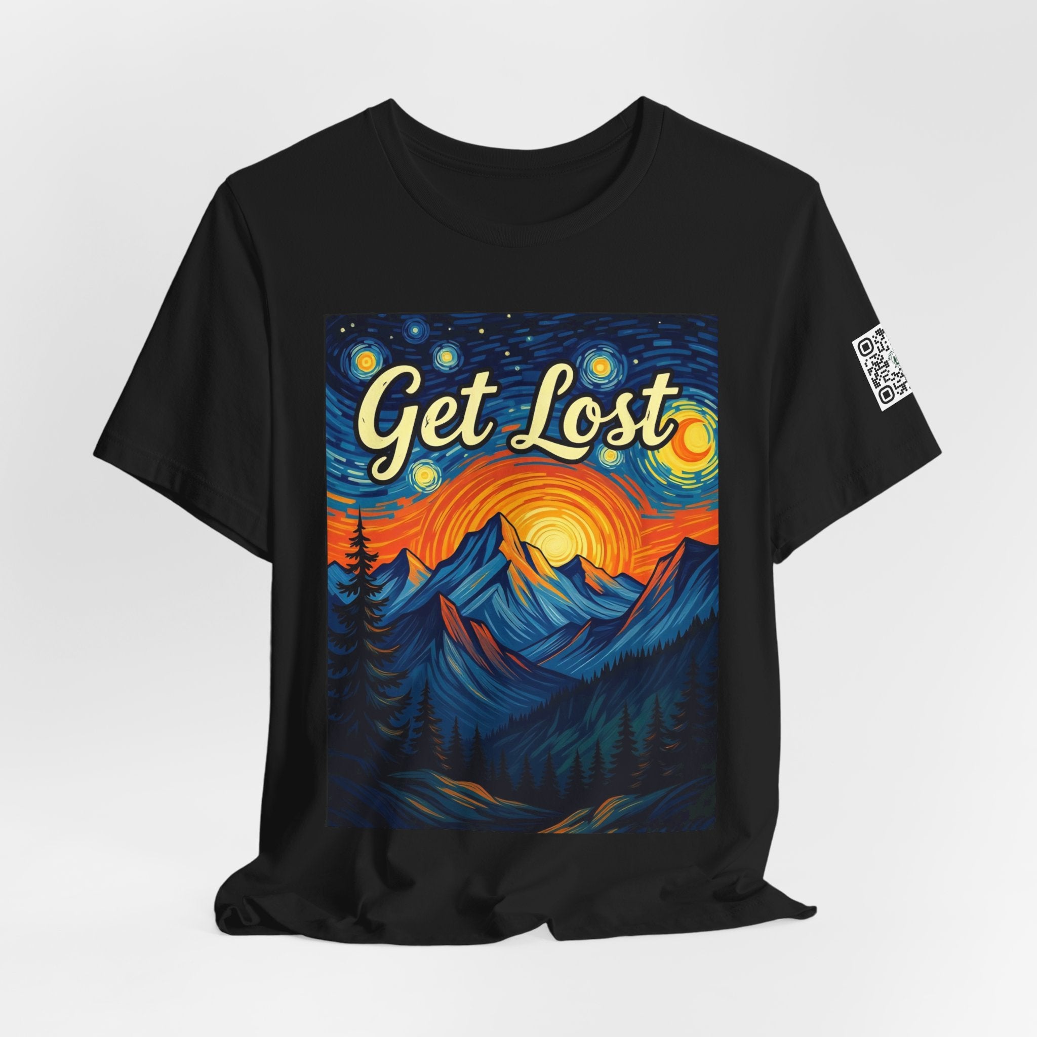Get Lost T-Shirt: Stars Spinnin’, Trail Fadin’, You Vanishin’