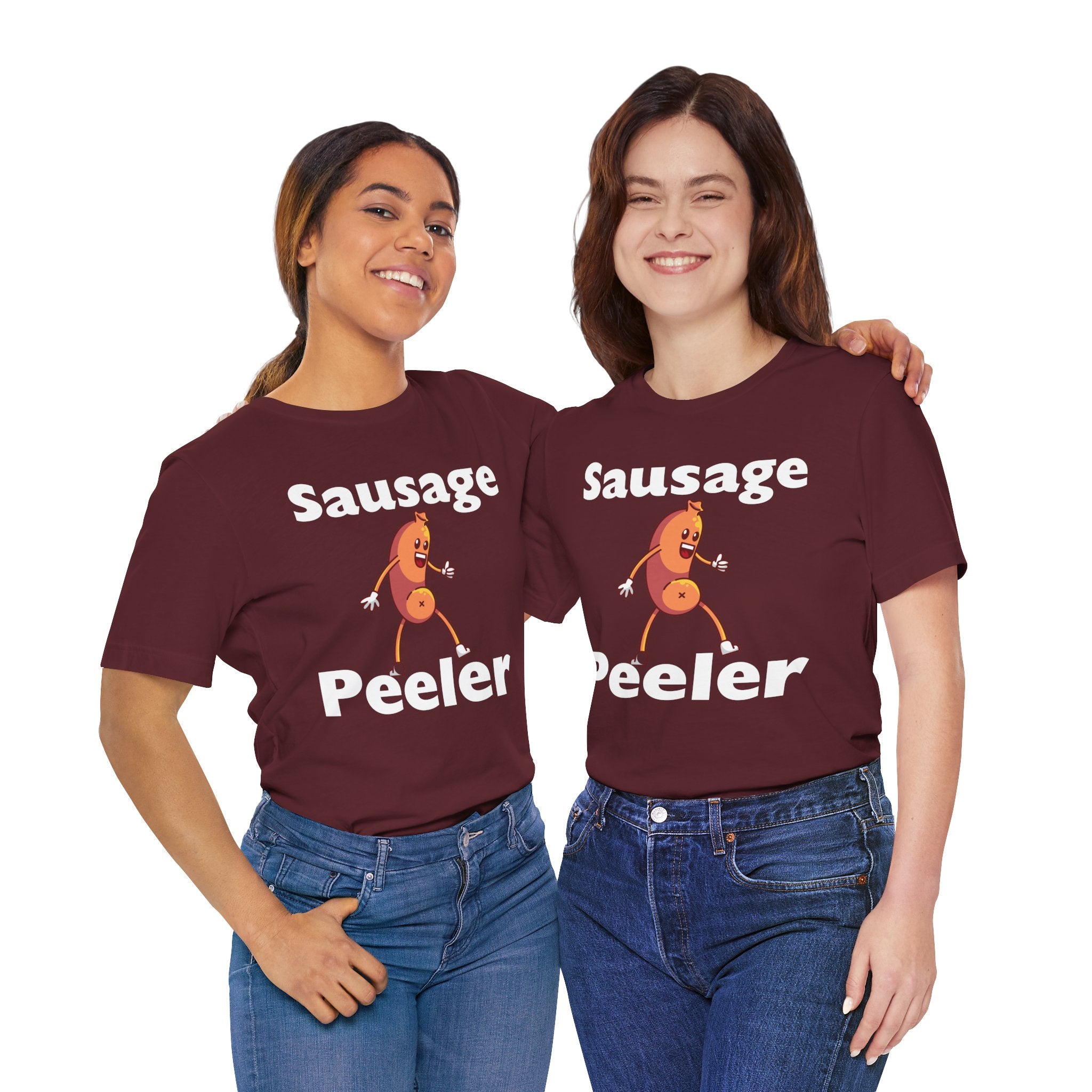 Sausage Peeler: Suckin skin Tee