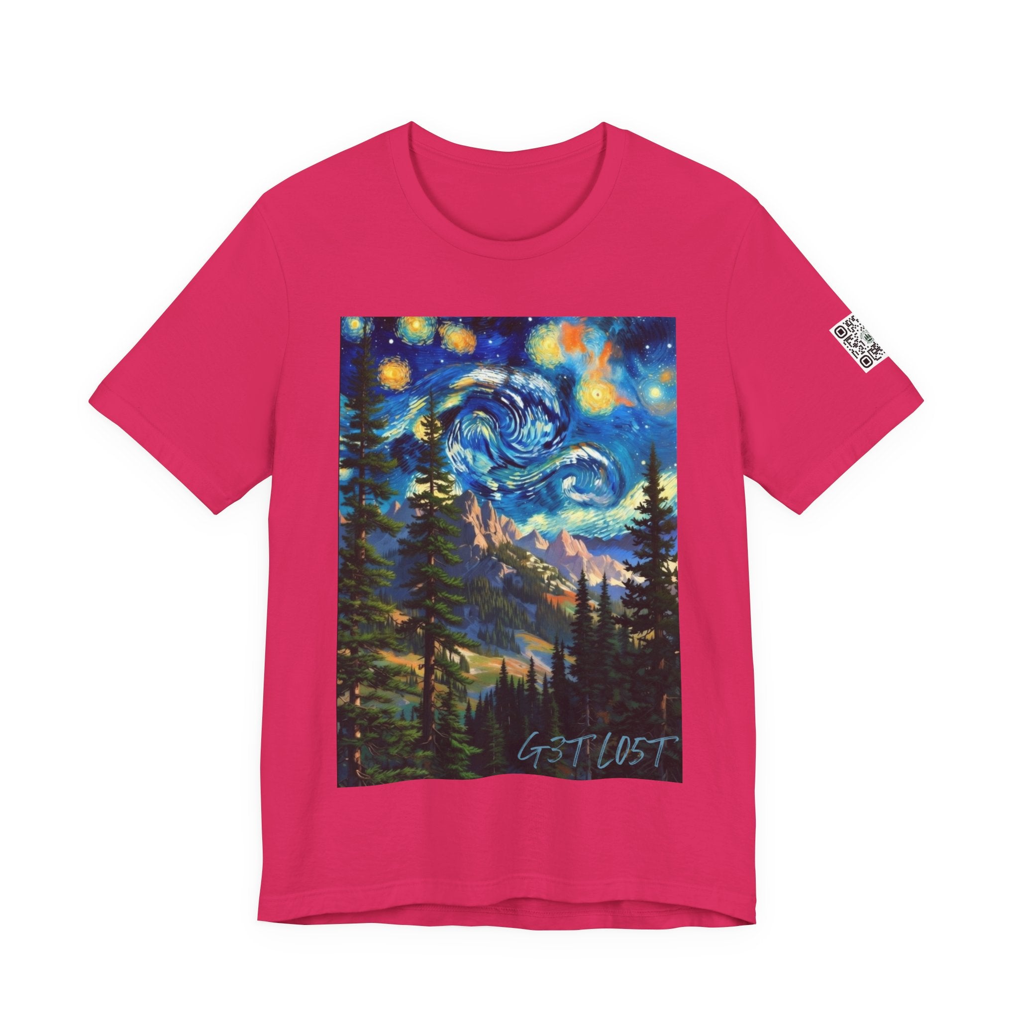 Starry Night Mountain Trip T-Shirt: Because Regular Night Skies Are for Amateurs