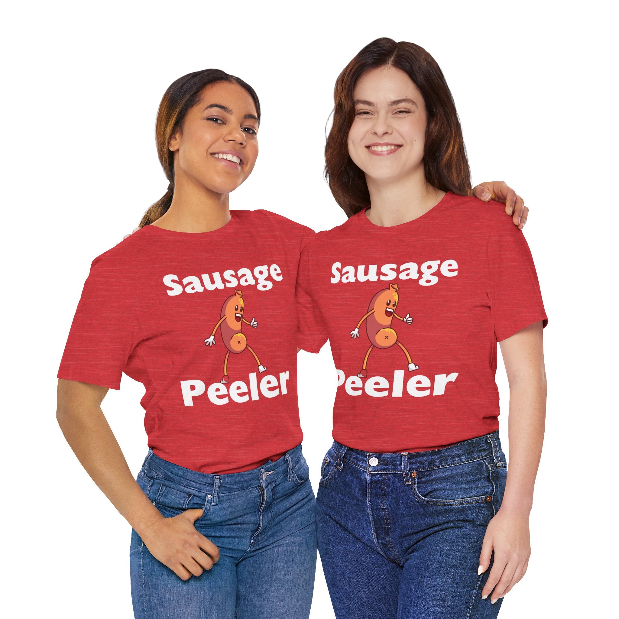 Sausage Peeler: Suckin skin Tee