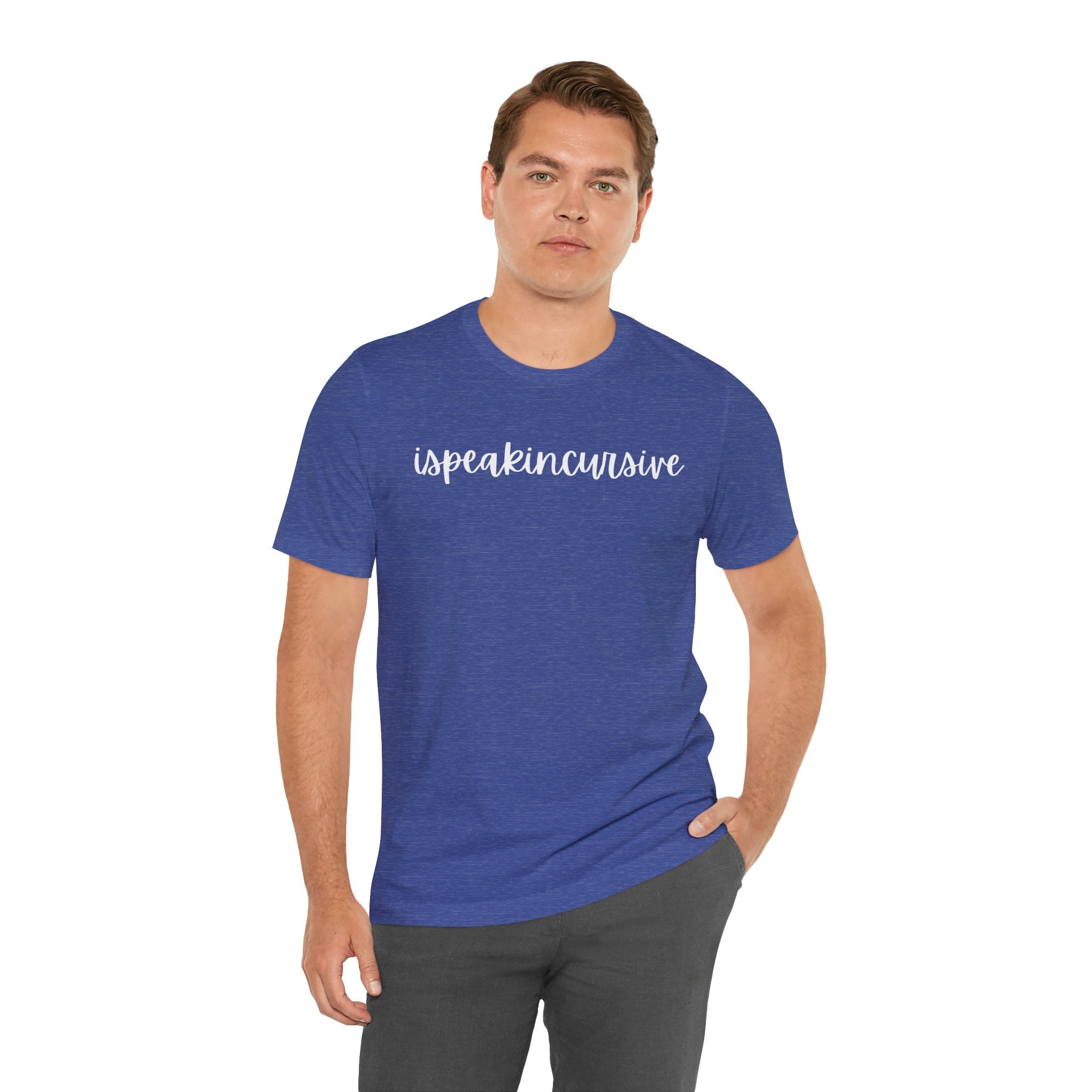 ISpeakInCursive Tee