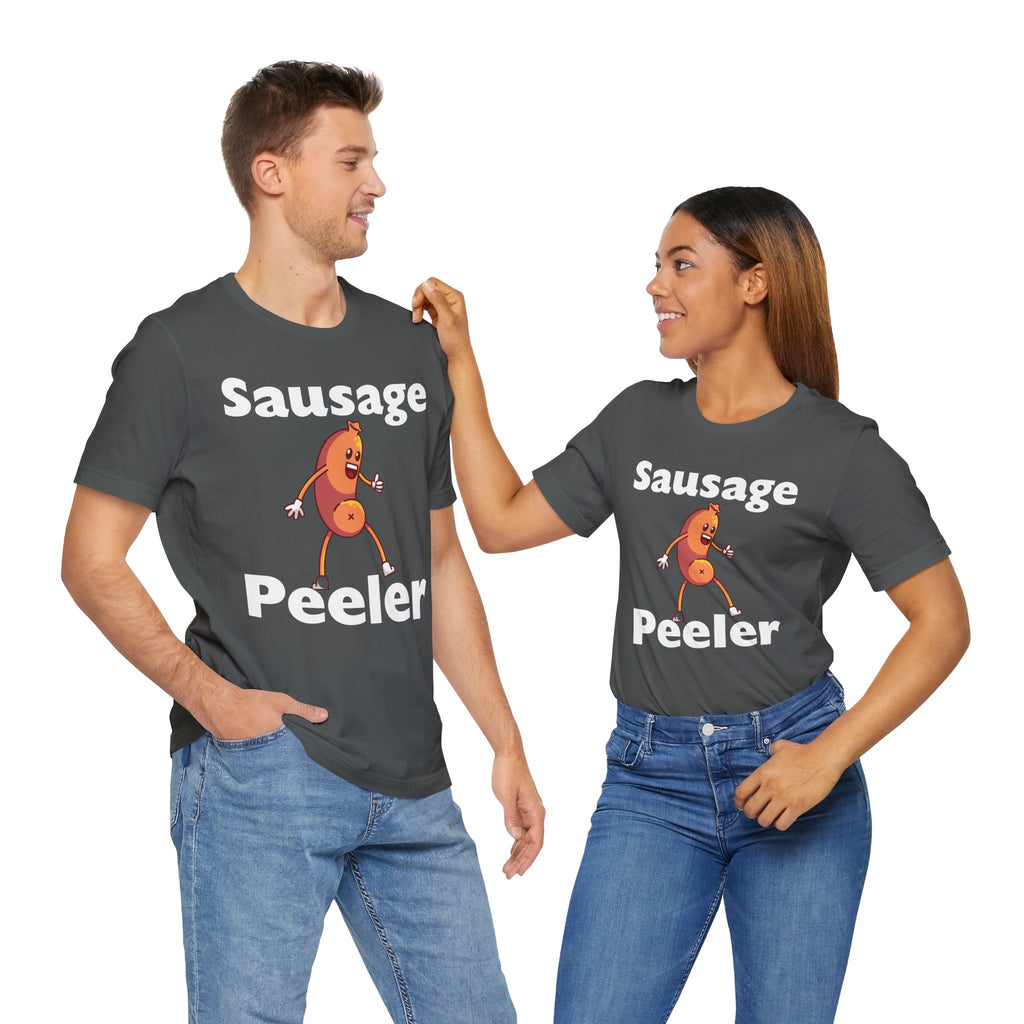 Sausage Peeler: Suckin skin Tee