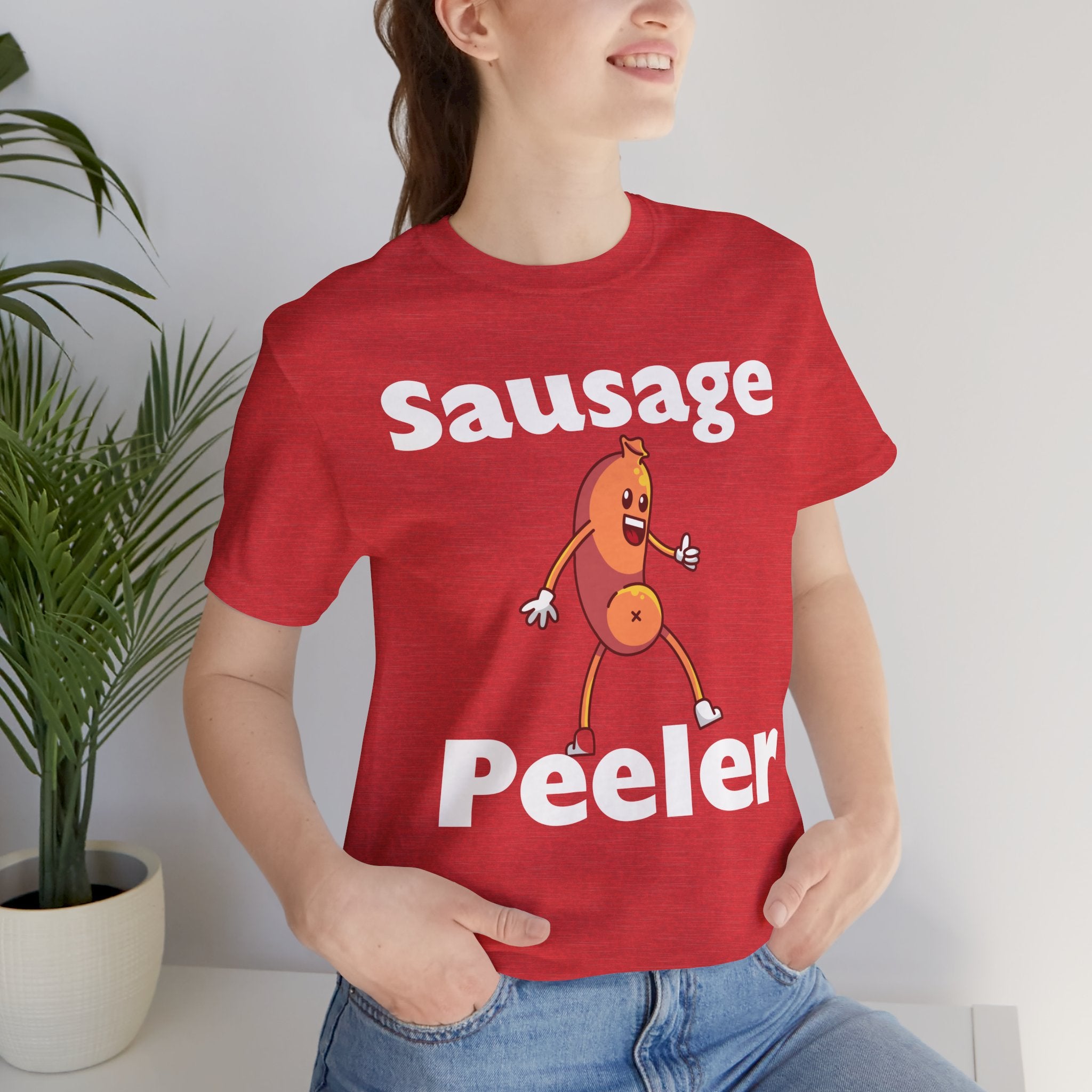 Sausage Peeler: Suckin skin Tee