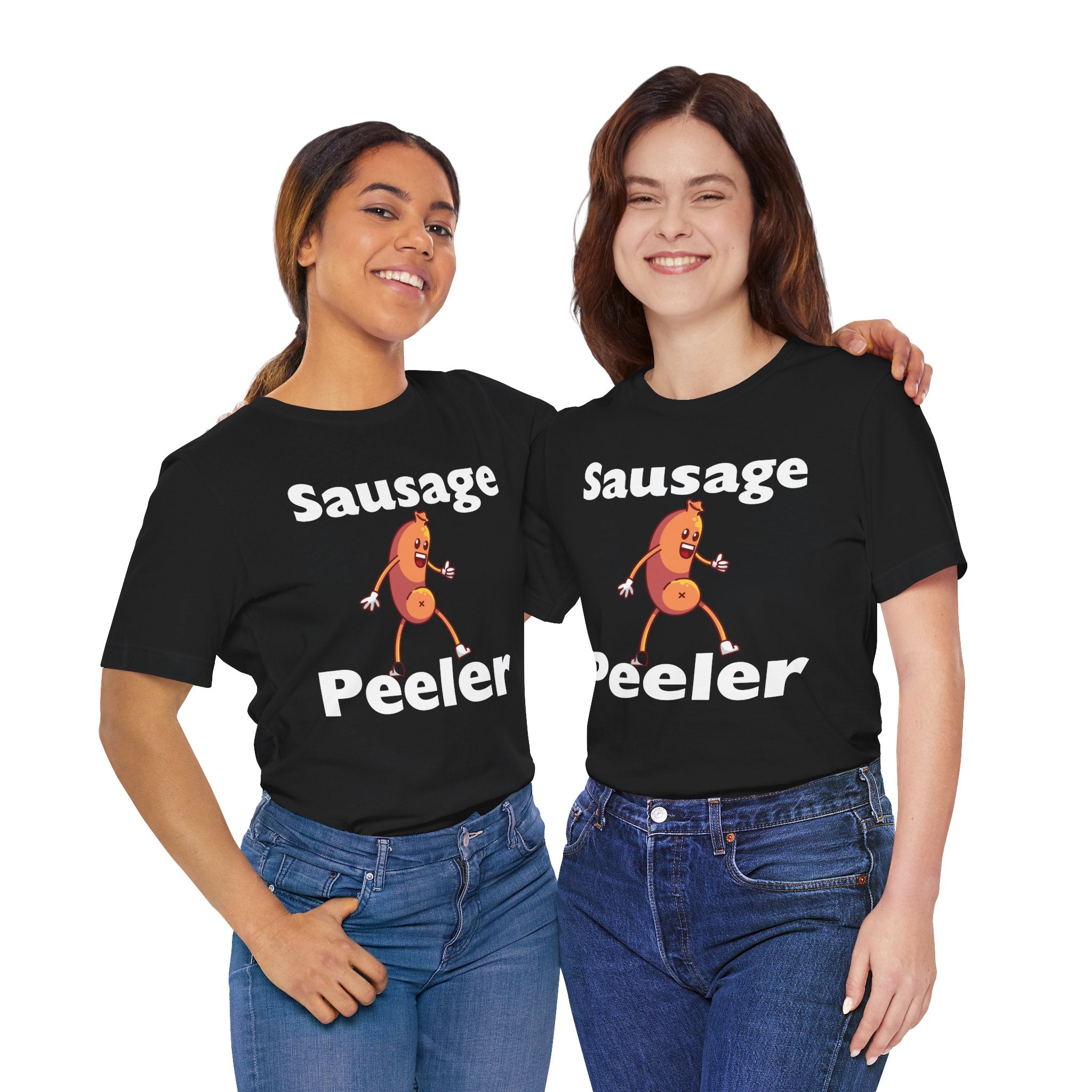 Sausage Peeler: Suckin skin Tee