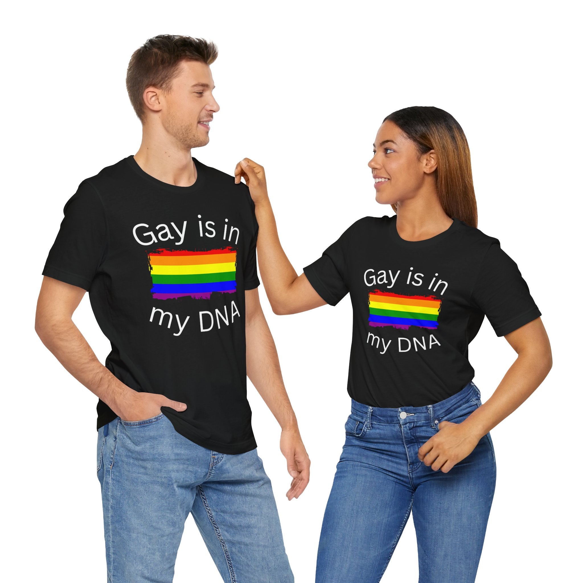 Gay DNA, Loud & Proud T-Shirt