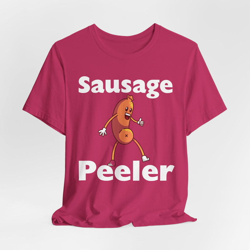 Sausage Peeler: Suckin skin Tee