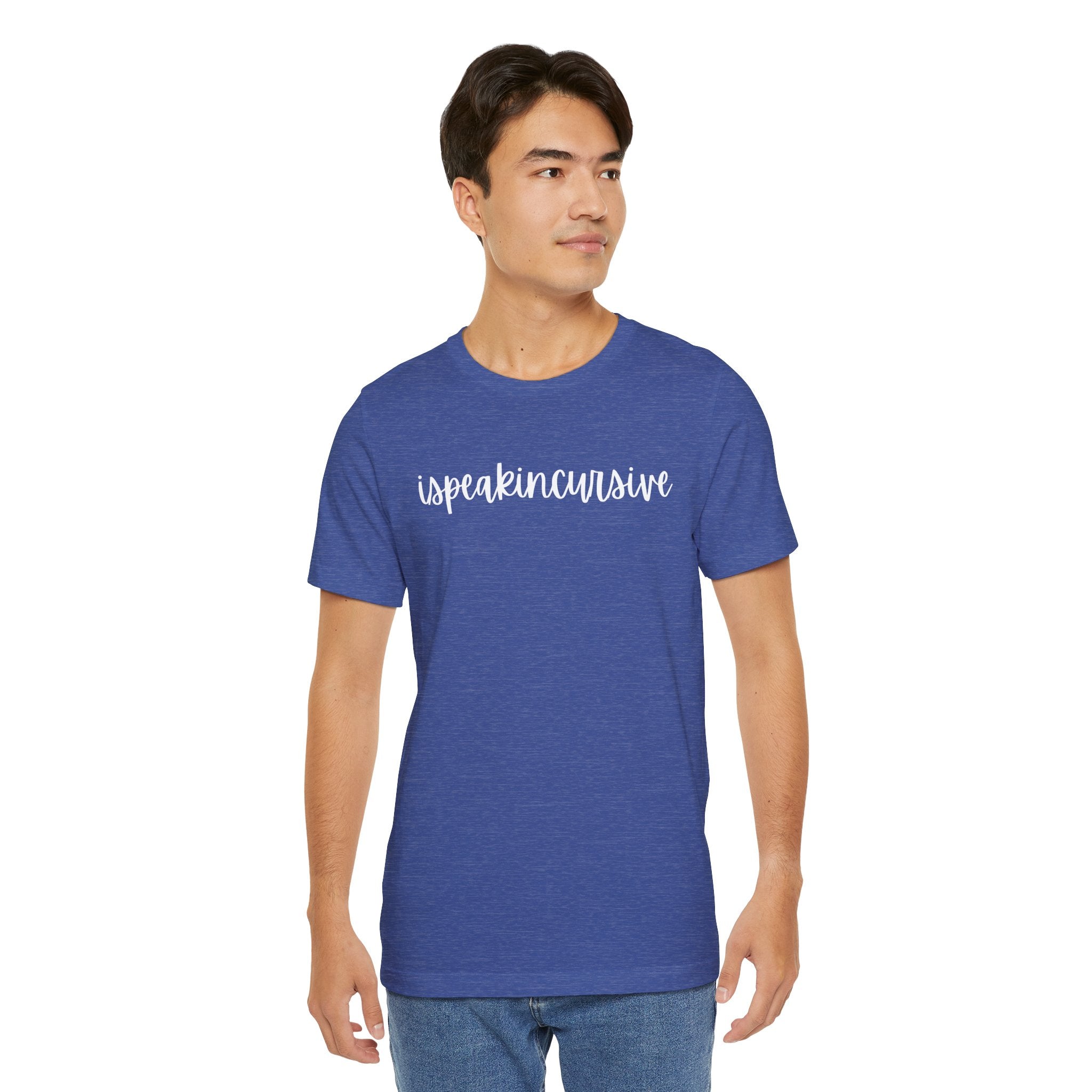 ISpeakInCursive Tee