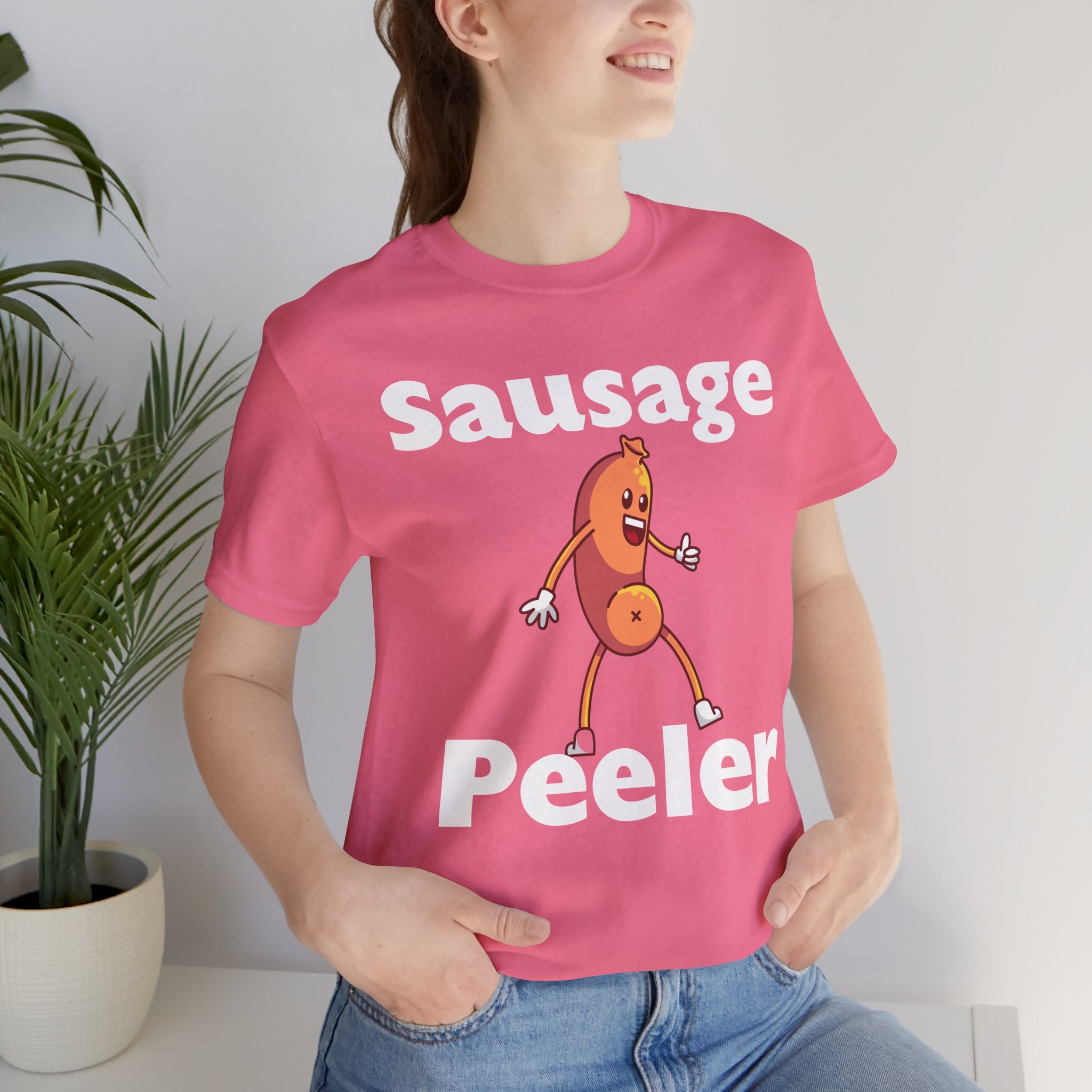 Sausage Peeler: Suckin skin Tee